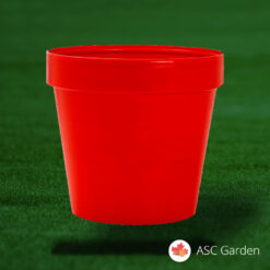 Plastična saksija Classic crvena